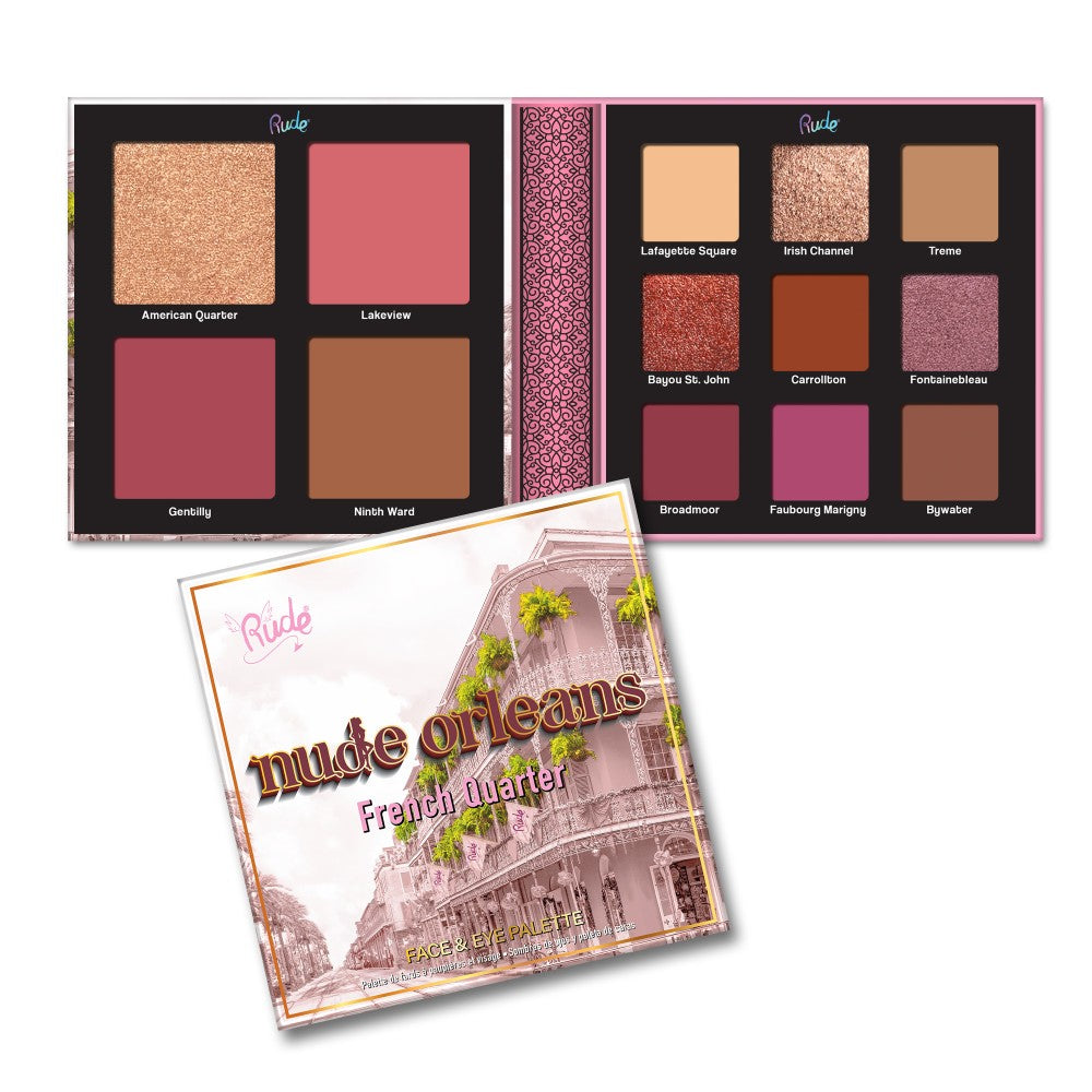 Nude Orleans Eyes & Face Palette