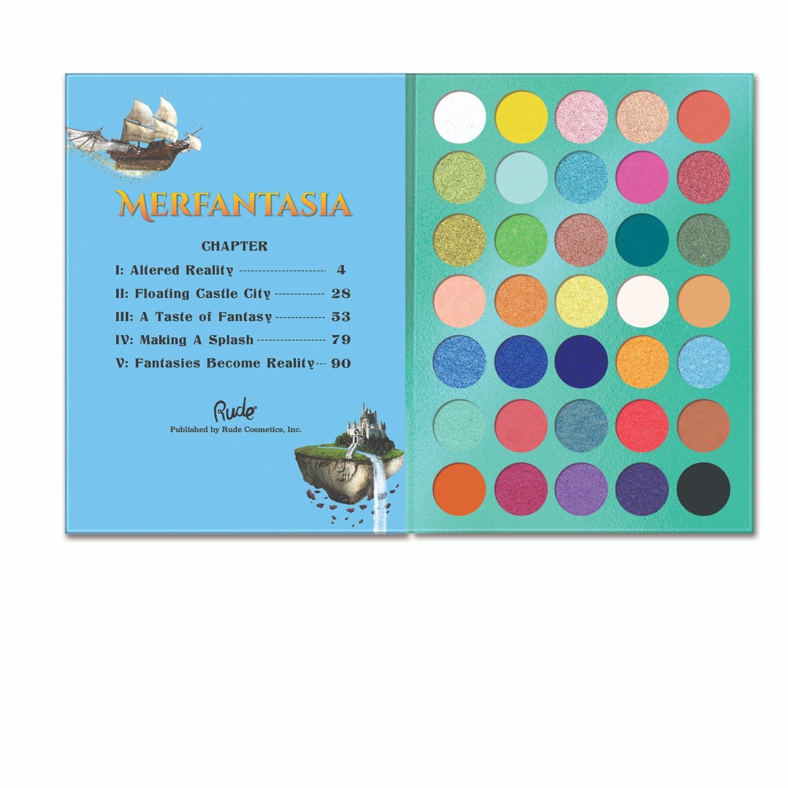 Merfantasia [Book 8] 35 Eyeshadow Palette